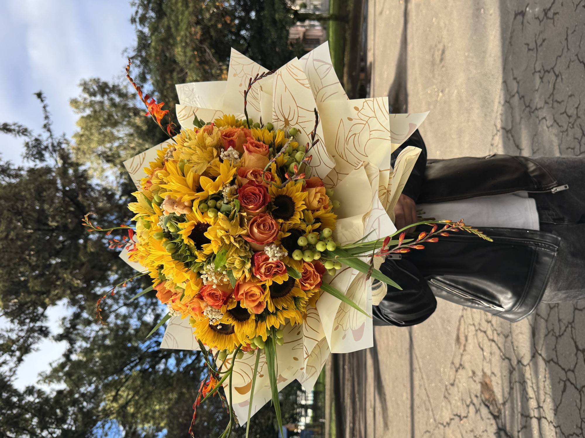 Bouquet Florable — paleta Girasoles